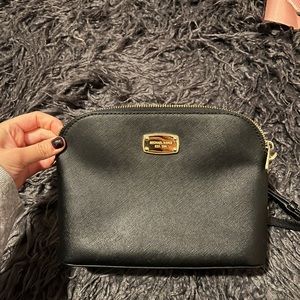 Michael Kors Small Dome Saffiano Leather crossbody